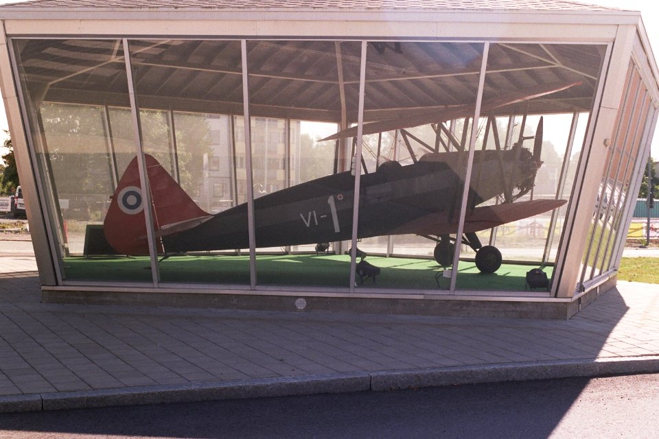 Viima museum plane in Tampere Aug2011 002