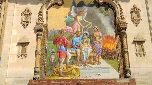 Vijay VIlas Palace Painting