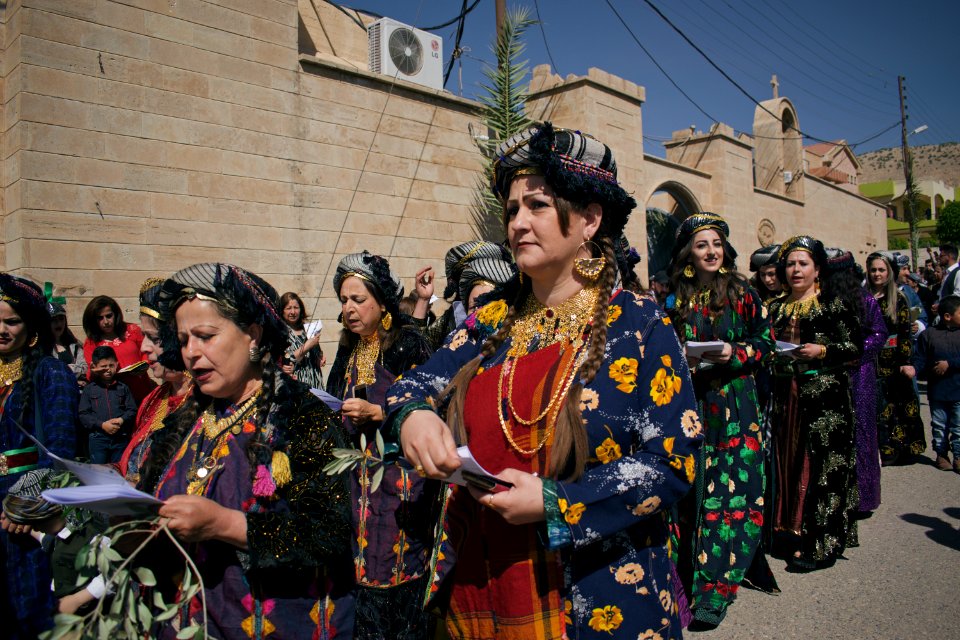 Views of the Palm Sunday parade and festival of 2018 in alQosh 05