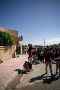 Views of the Palm Sunday festival and parade in 2018 in alQosh, a Chaldean Catholic town 35