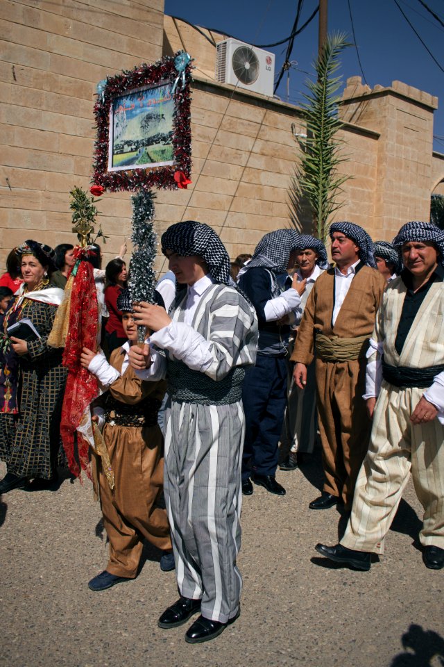 Views of the Palm Sunday parade and festival of 2018 in alQosh 04