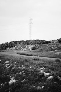 Views of the road climbing up Shingal Mountain 09