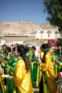 Views of the Palm Sunday festival and parade in 2018 in alQosh, a Chaldean Catholic town 25