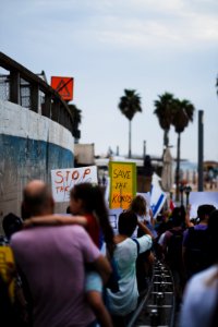 Views of the solidarity protest for Rojava organized by Kurdish Jews on October 15th of 2019 in Tel Aviv, Israel 26