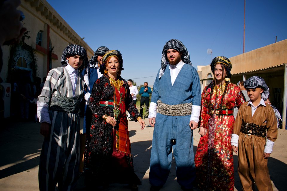 Views of the Palm Sunday celebration in 2018 in alQosh 01