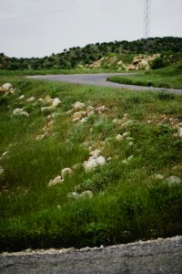 Views of the road climbing up Shingal Mountain 08
