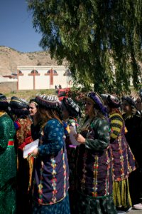 Views of the Palm Sunday festival and parade in 2018 in alQosh, a Chaldean Catholic town 23