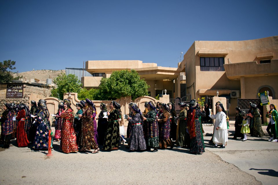Views of the Palm Sunday parade and festival of 2018 in alQosh 20