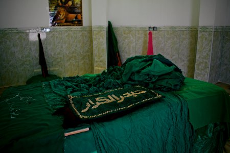 Views of the Kakaii shrine of Bawa Haidar, rebuilt after its destruction by the Islamic State, near Gazakan village 09