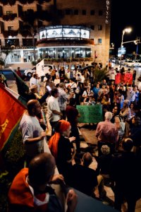 Views of the solidarity protest for Rojava organized by Kurdish Jews on October 12th 2019 in Jerusalem, Israel 23