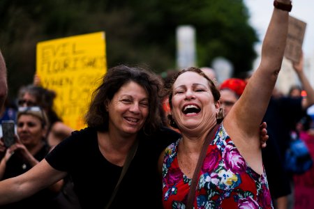 Views of the solidarity protest for Rojava organized by Kurdish Jews on October 15th, 2019 in Tel Aviv, Israel 26