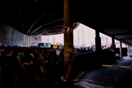 Views of the solidarity protest for Rojava organized by Kurdish Jews on October 15th 2019 in Tel Aviv, Israel 23
