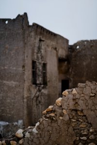 Views in May of 2019 of the downtown and old city of Shingal after the war with the Islamic State 32
