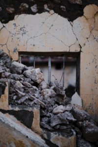 Views in May of 2019 around the ruined old city of Shingal after the war with the Islamic State 37