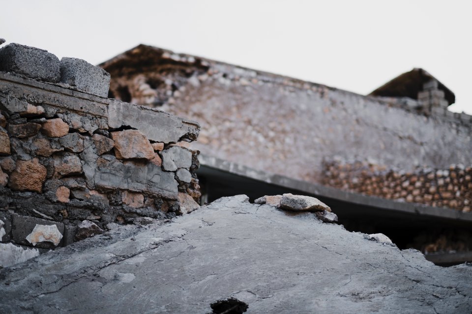 Views in May of 2019 around the ruined old city of Shingal after the war with the Islamic State 39