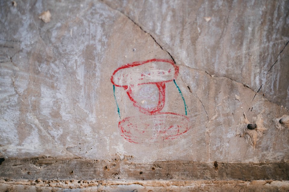 Views on 28th June 2019 around an old villa that was used as an Islamic State base and then PMF base in Sinjar's old city 19