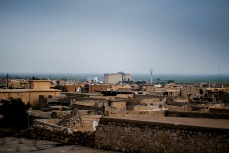 Views in May of 2019 of the downtown and old city of Shingal after the war with the Islamic State 34