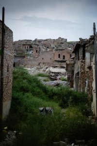 Views in May of 2019 of the ruined old city of Shingal after the war with the Islamic State 34