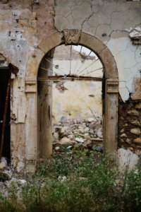 Views in May of 2019 of the downtown and old city of Shingal after the war with the Islamic State 44