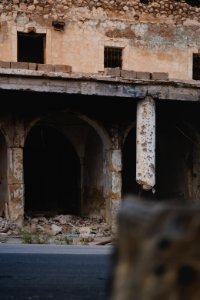 Views in May of 2019 around the ruined old city of Shingal after the war with the Islamic State 46