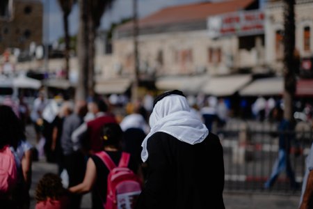Views in October 2019 walking around the perimeter of the Old City of Jerusalem 32
