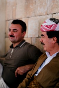 Views in summer of 2019 around Lalish, including Ezidi pilgrims and worshippers 39