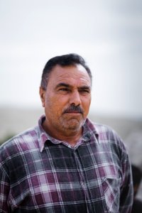 Views in May of 2019 at the reconstruction of the Ezidi Shrine of Maawi overlooking Shingal, following the shrine's destruction by the Islamic State 04