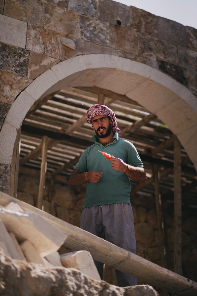 Views in summer of 2019 around Lalish, including Ezidi pilgrims and worshippers 16