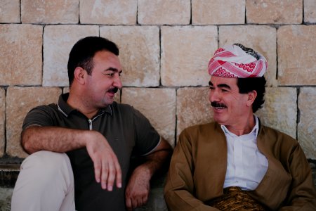 Views in summer of 2019 around Lalish, including Ezidi pilgrims and worshippers 33