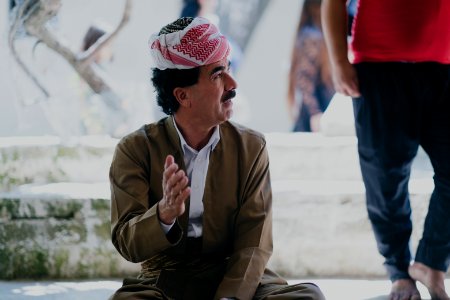 Views in summer of 2019 around Lalish, including Ezidi pilgrims and worshippers 27