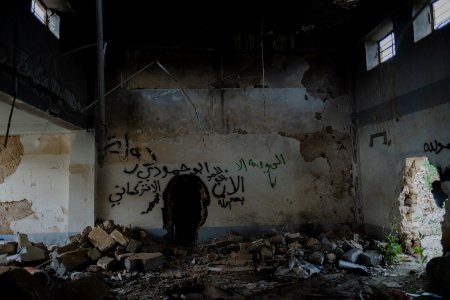 Views in May of 2019 of the ruined old city of Shingal after the war with the Islamic State 07