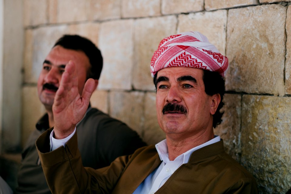 Views in summer of 2019 around Lalish, including Ezidi pilgrims and worshippers 41