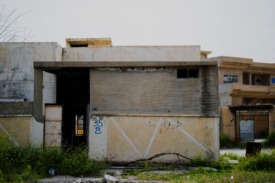 Views in May of 2019 of the downtown and old city of Shingal after the war with the Islamic State 25