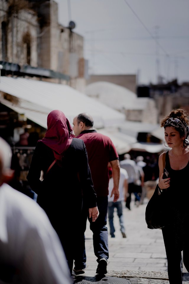 Views in October of 2019 around the Old City and City Wall of Jerusalem 09