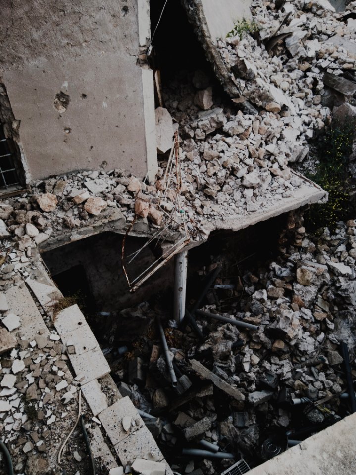 Views in May of 2019 of the destruction of the old city of Shingal after the war with the Islamic State 27