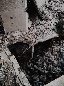 Views in May of 2019 of the destruction of the old city of Shingal after the war with the Islamic State 27