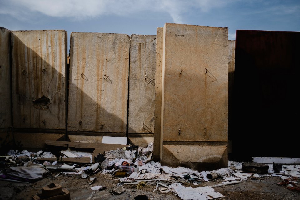 Views in May of 2019 of the downtown and old city of Shingal after the war with the Islamic State 07
