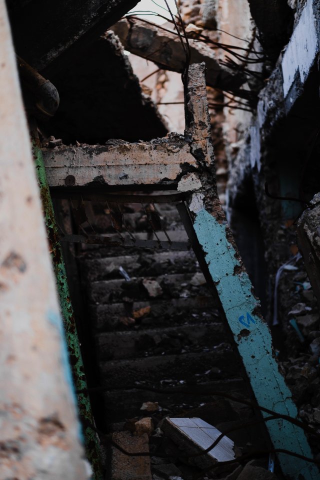Views in May of 2019 of the destruction of the old city of Shingal after the war with the Islamic State 10