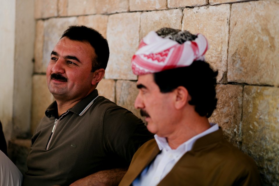 Views in summer of 2019 around Lalish, including Ezidi pilgrims and worshippers 42