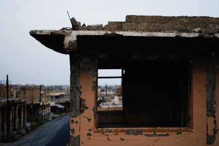 Views in May of 2019 of the destruction of the old city of Shingal after the war with the Islamic State 15
