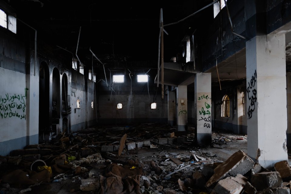 Views in May of 2019 of the ruined old city of Shingal after the war with the Islamic State 18