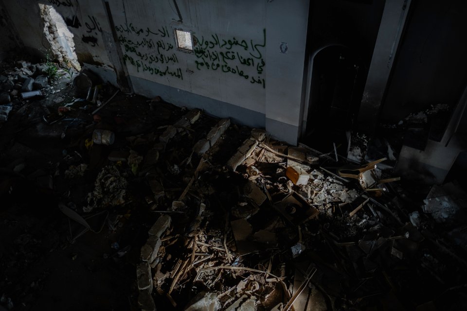 Views in May of 2019 of the ruined old city of Shingal after the war with the Islamic State 26