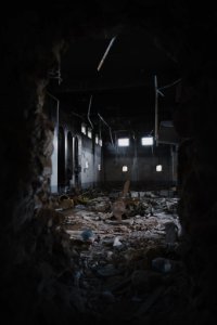 Views in May of 2019 of the ruined old city of Shingal after the war with the Islamic State 15