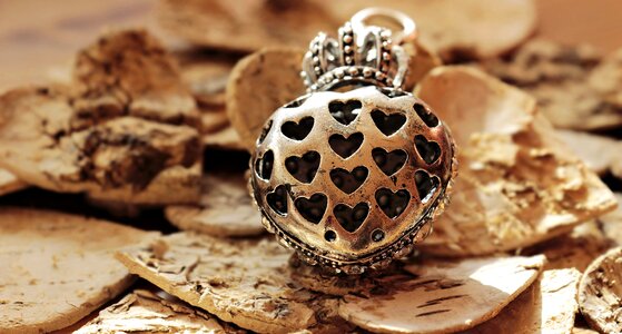 Wood heart background texture