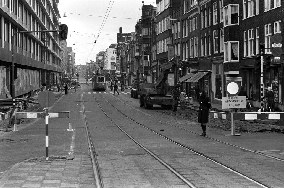 Vijzelstraat afgesloten ivm werkzaamheden, Bestanddeelnr 926-2461