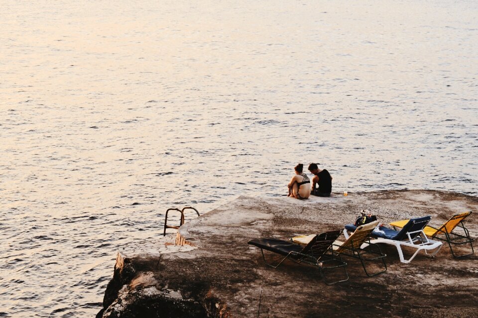Couple travel vacation