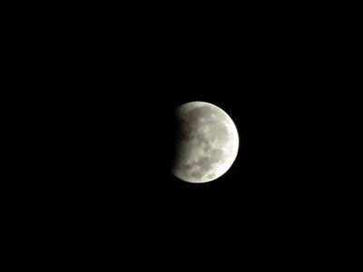 Moonlight eclipse orbit photo