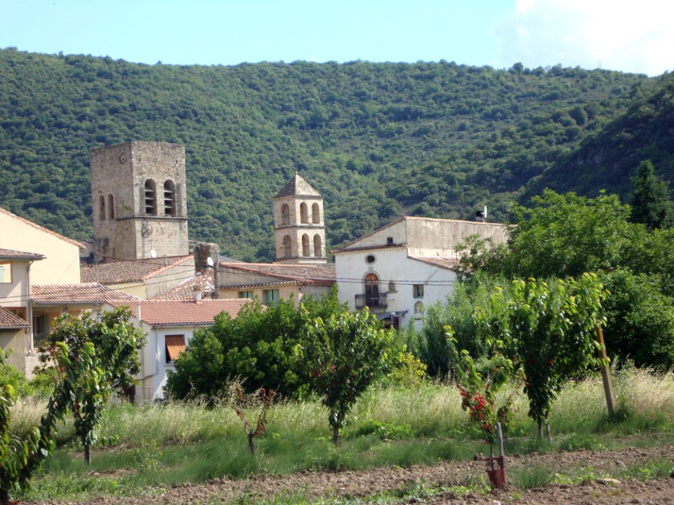 Villemagne-l'Argentière (Hérault, Fr) vue du village