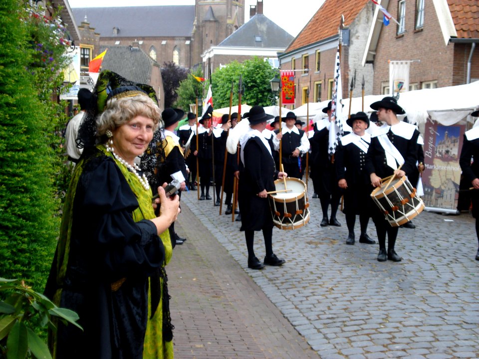 Ville de Megen 650 ans, jeux historiés