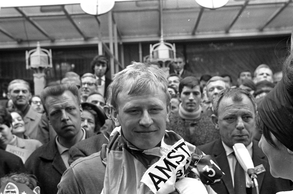 Vijftiende Olympias tour van start, Harry Stevens, Bestanddeelnr 919-1301